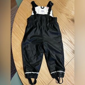 Zara 12-18m rain bib pants